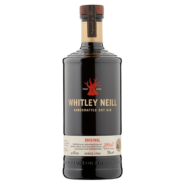 Whitley Neill Handcrafted Dry Gin Original 70cl